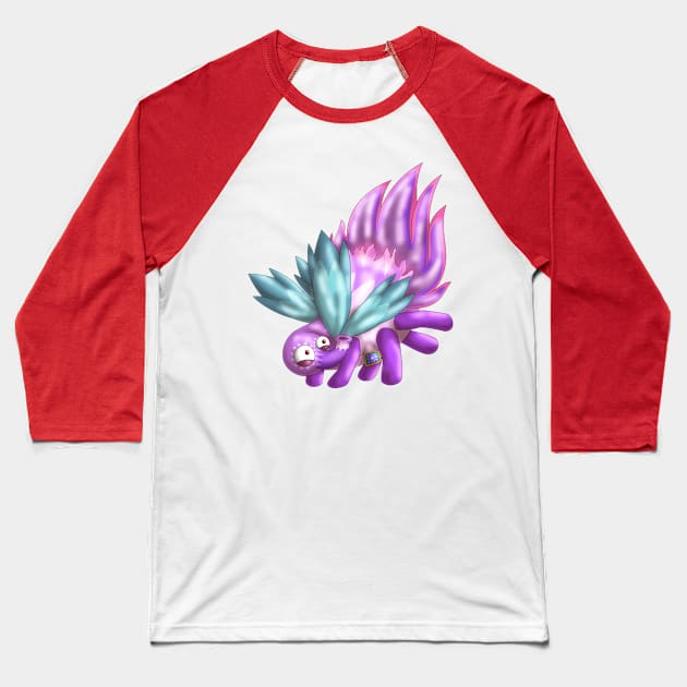 Reddhott: Pink Baseball T-Shirt by spyroid101